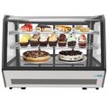 Koolmore 35" NSF Commercial Countertop Refrigerator Display Case Merchandiser with LED Lighting CDC-5C-BK